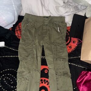 Hollister Men's Olive Cargo Pants